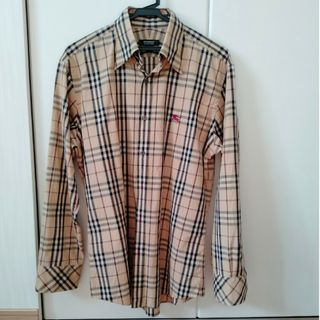 バーバリーブラックレーベル(BURBERRY BLACK LABEL)のBURBERRY　BLACK LABEL　長袖シャツ　ノバチェック柄(シャツ)