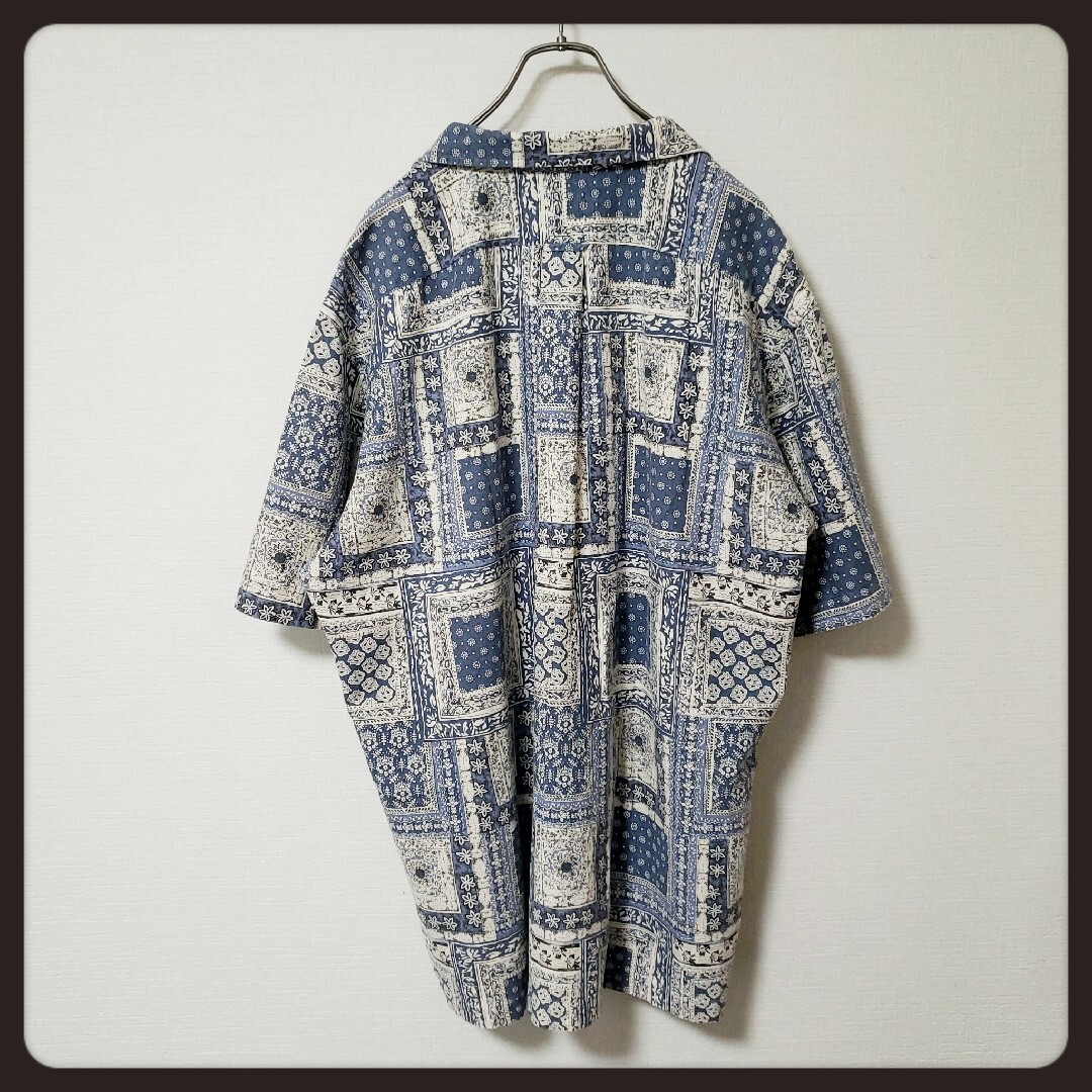 90's ポロ ラルフローレン 総柄 バンダナ 半袖シャツ | gulatilaw.com