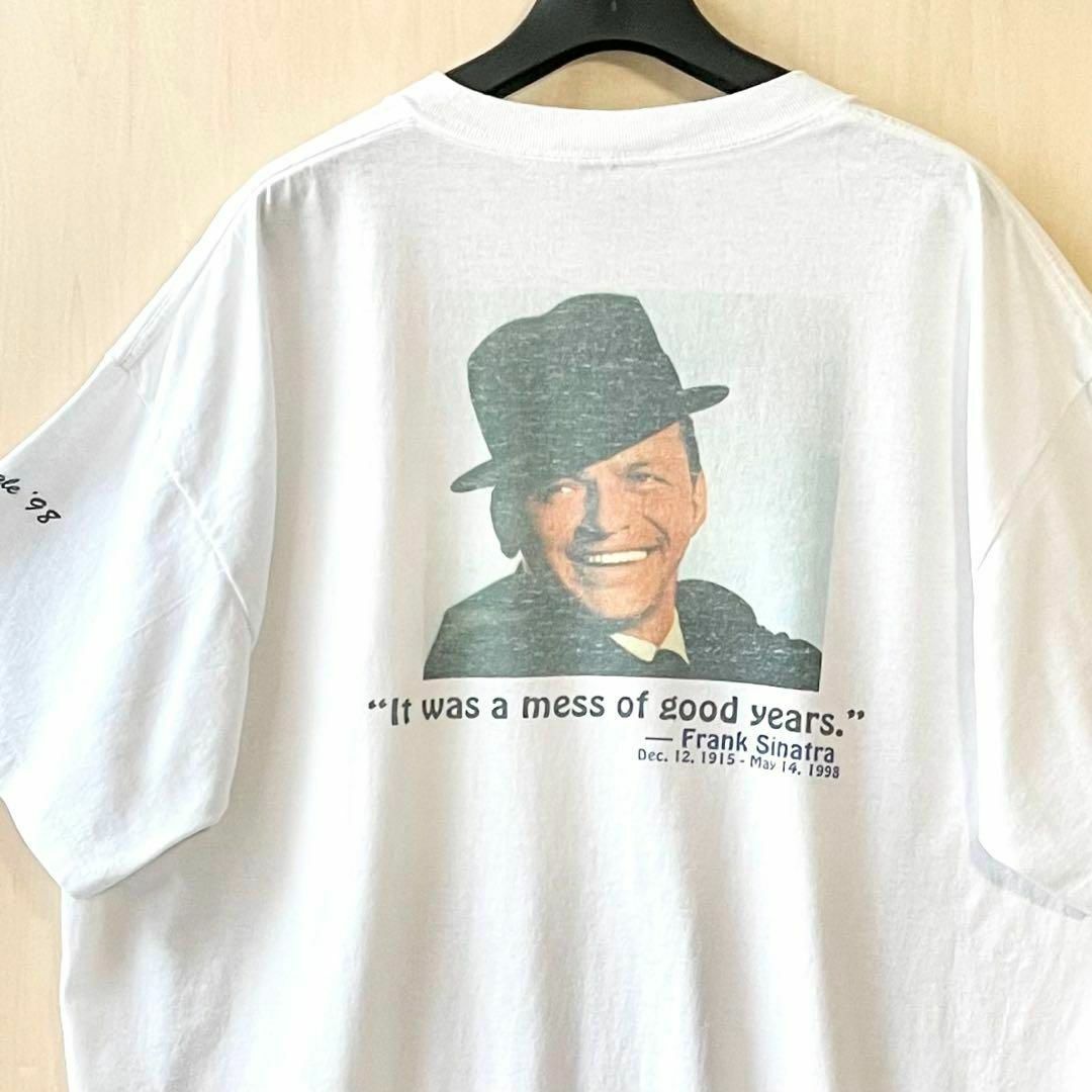 90s古着 ヴィンテージ オニータ Tシャツ フランクシナトラ バックプリント-