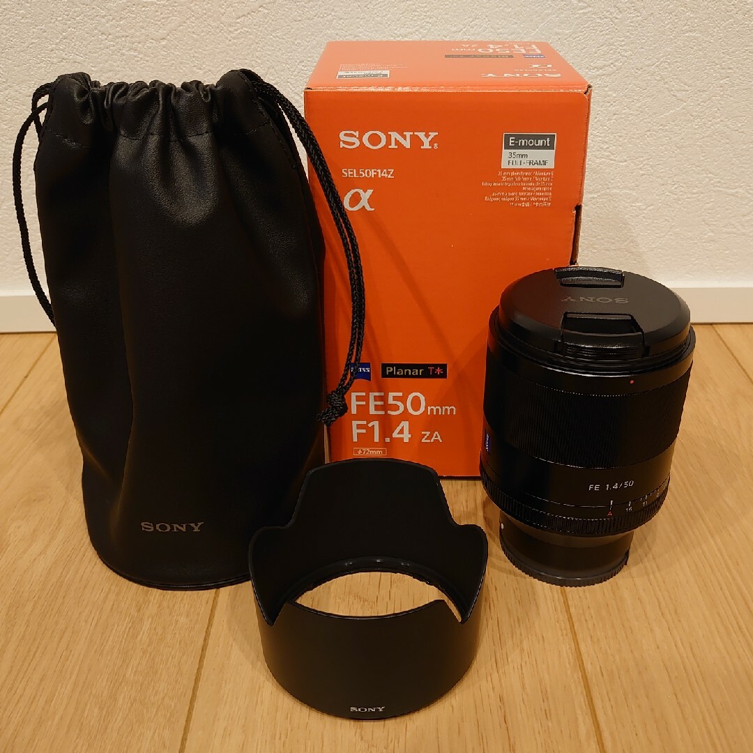 カメラ【美品】SONY Planar FE50mm F1.4 ZA SEL50F14Z