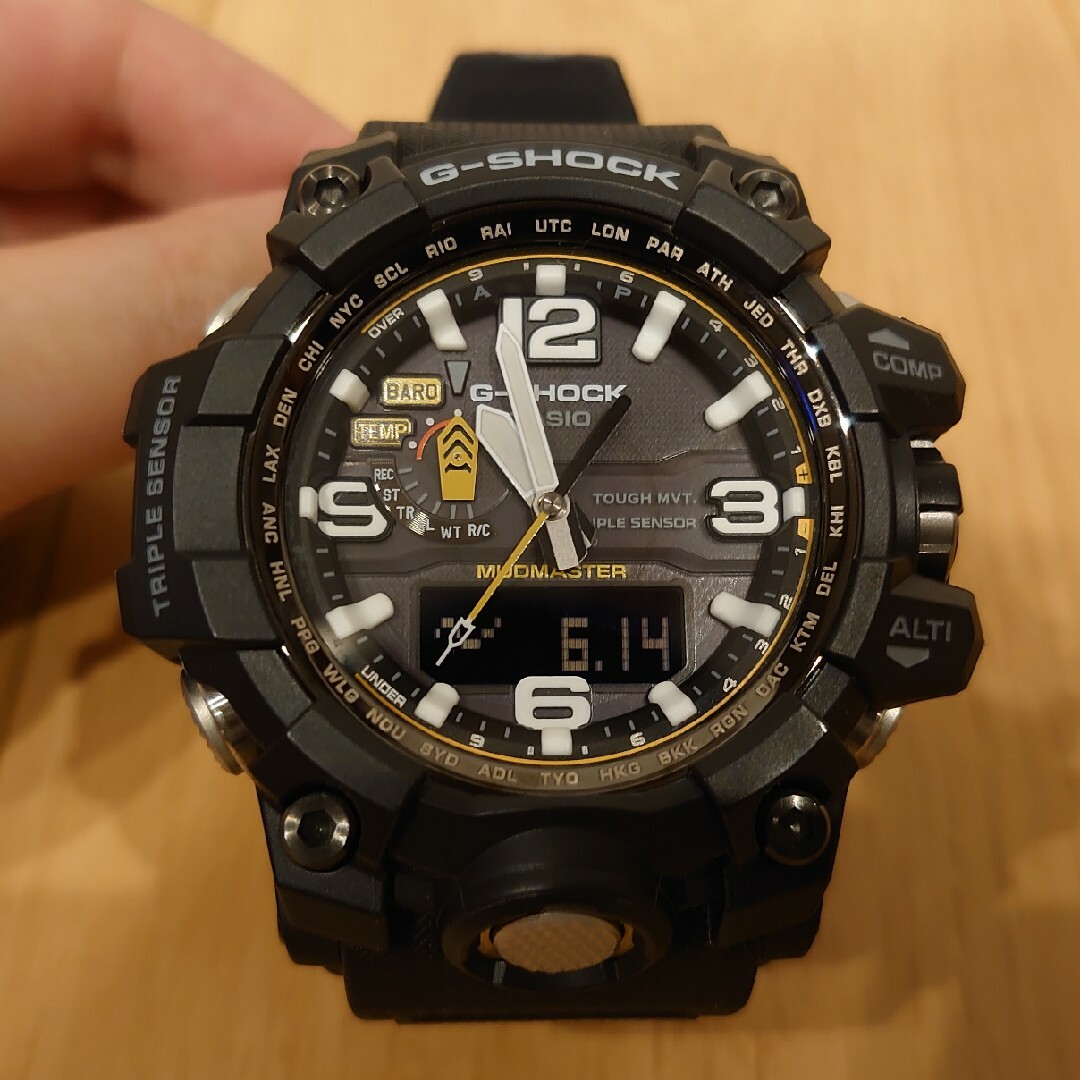 【美品】G-SHOCK マッドマスター GWG-1000-1A3JF