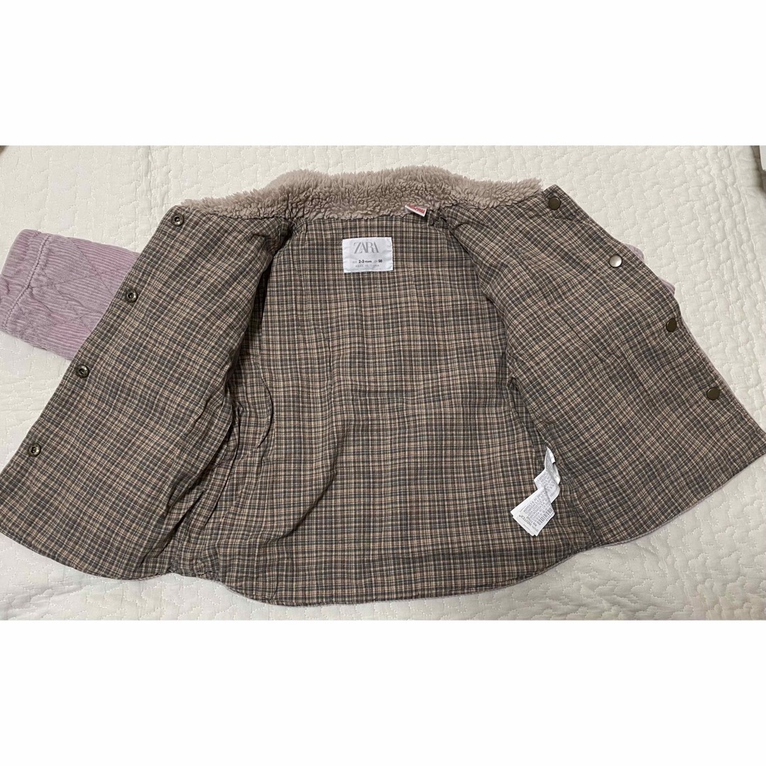 ZARA  キッズ　コーデュロイ　ボア　ジャケット　11〜12歳　152cm