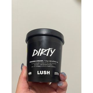 ラッシュ(LUSH)のDirty シェービングクリーム LUSH(シェービングフォーム)