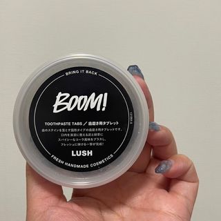 ラッシュ(LUSH)のブーム 歯磨き用タブレット LUSH(歯磨き粉)