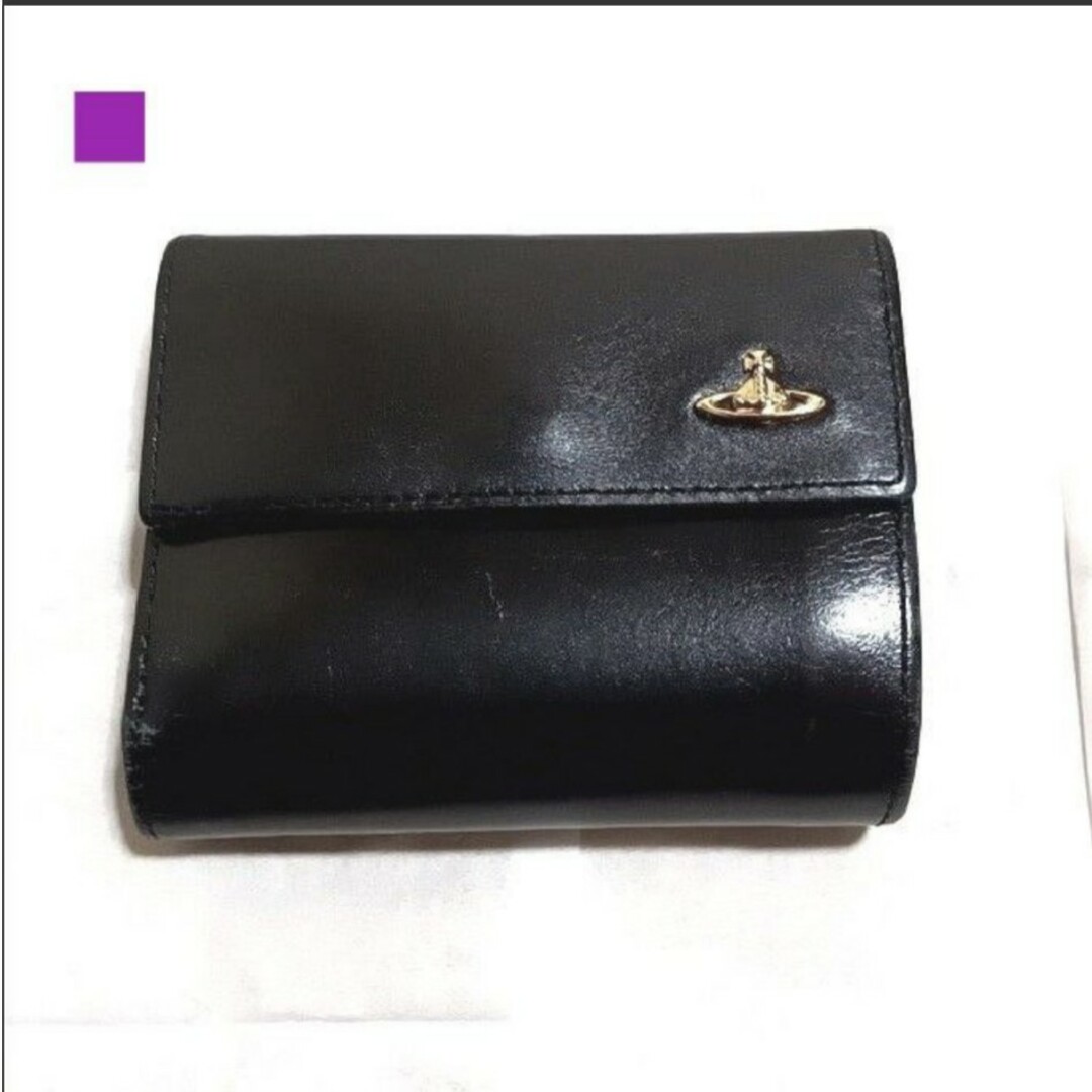 Vivienne Westwood ヴィヴィアンウエストウッド レザー オーブ - 長財布