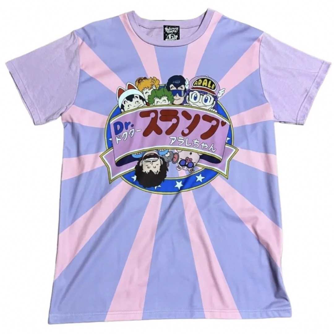 galaxxxy(ギャラクシー)のgalaxxxy Dr.スランプアラレちゃん ロゴTシャツ メンズのトップス(Tシャツ/カットソー(半袖/袖なし))の商品写真