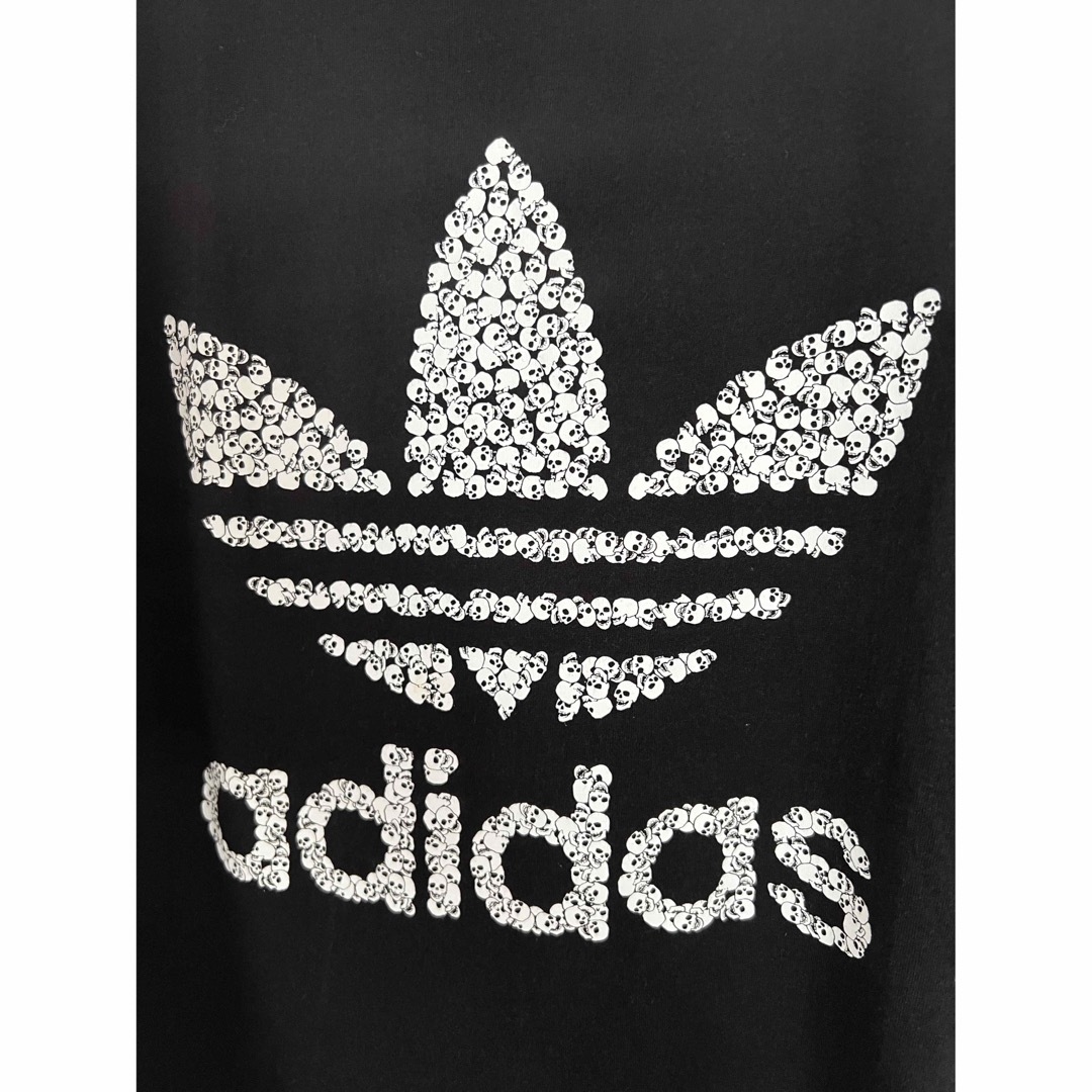 adidas(アディダス)のadidas ティシャツ　トップス　黒 レディースのトップス(Tシャツ(半袖/袖なし))の商品写真