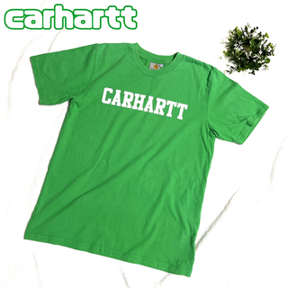 カーハート(carhartt)のCarhartt カーハートトップス Ｔシャツ グリーンM メキシコ製(Tシャツ/カットソー(半袖/袖なし))
