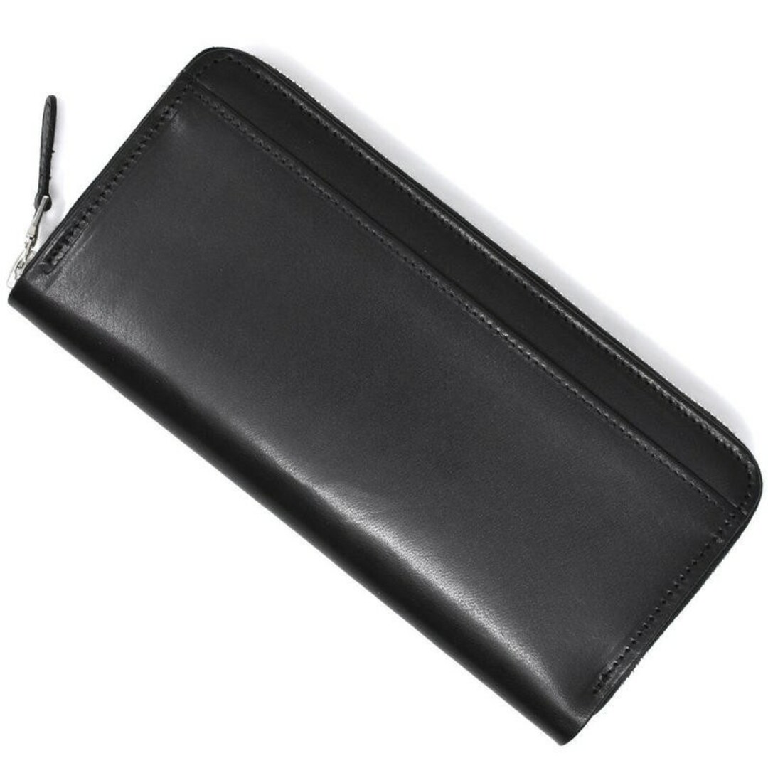 WHITEHOUSE COX(ホワイトハウスコックス)のホワイトハウスコックス S1088 BLACK ファスナー長財布 レディースのファッション小物(財布)の商品写真