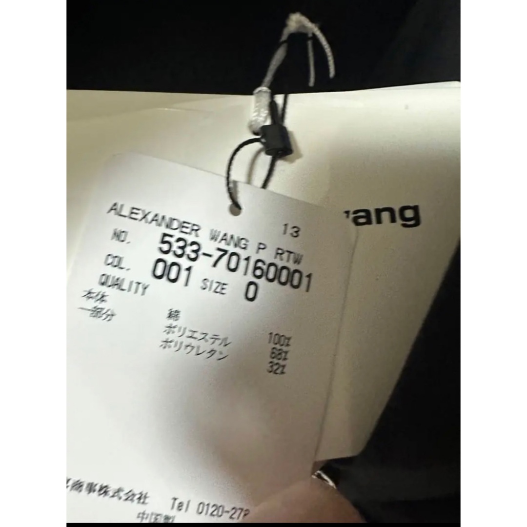 Alexander Wang - 正規品 ロゴエラスティックシャツドレスの通販 by