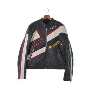 【新品・未使用品】DIESEL ディーゼル ライダースジャケット ブルゾン XL