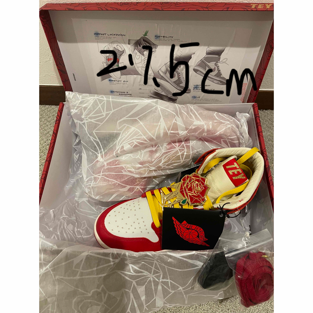 Jordan Brand（NIKE）(ジョーダン)のJORDAN1 TEYANA TAYLOR テヤナ テイラー エアジョーダン1 メンズの靴/シューズ(スニーカー)の商品写真