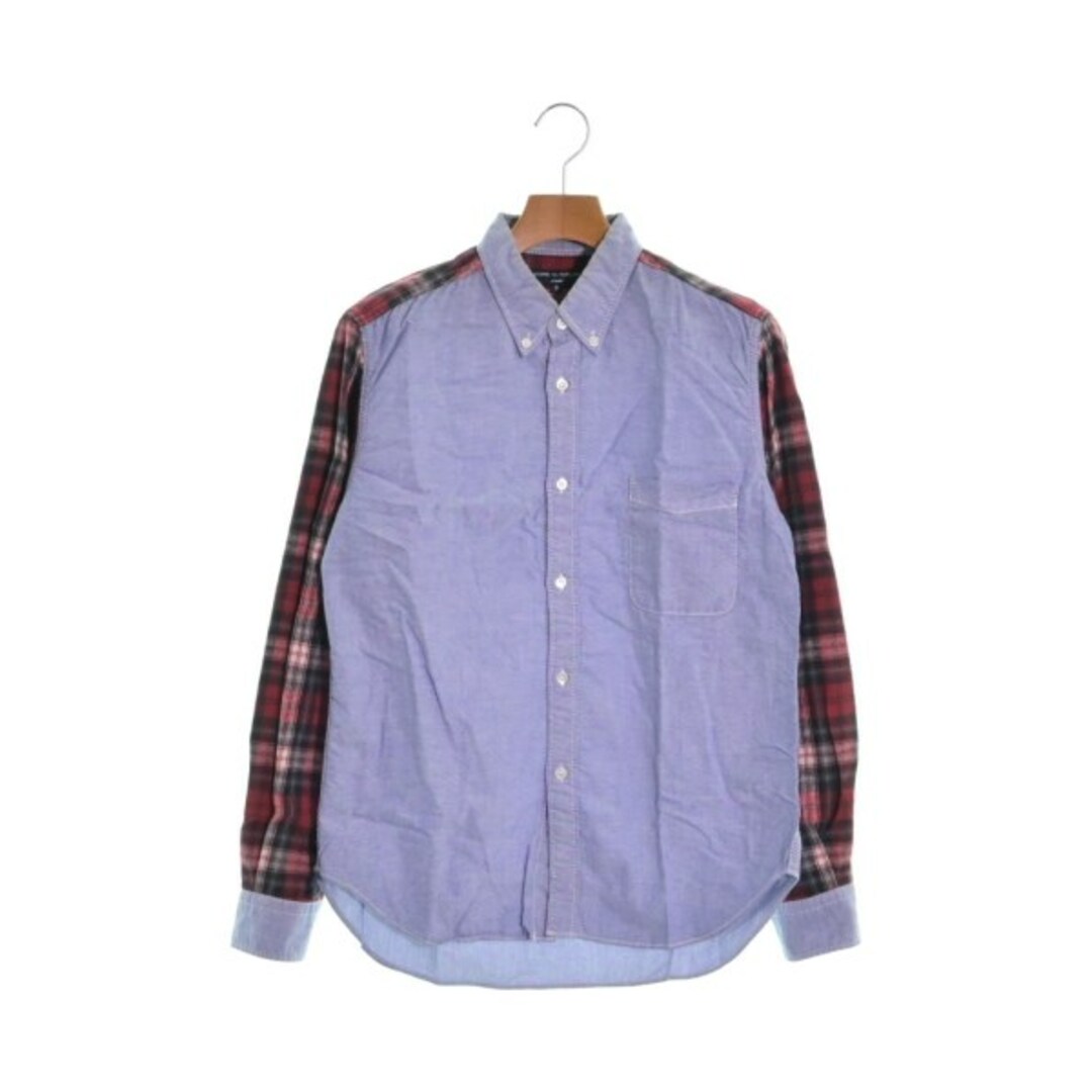 COMME des GARCONS HOMME カジュアルシャツ S 水色 【古着】【中古】の通販 by RAGTAG online｜ラクマ