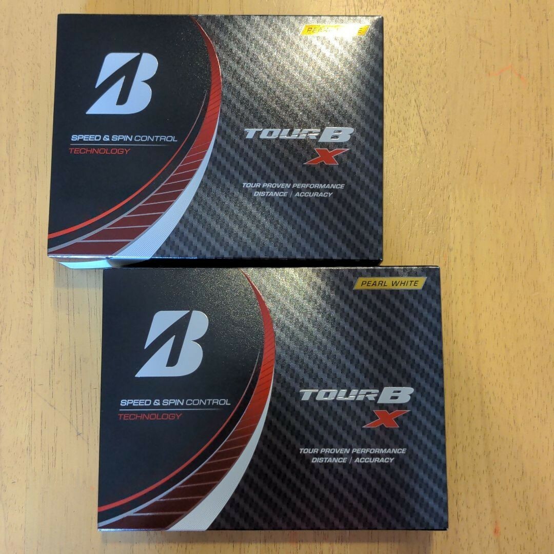 BRIDGESTONE　TOUR B X  2ダース　パールホワイト