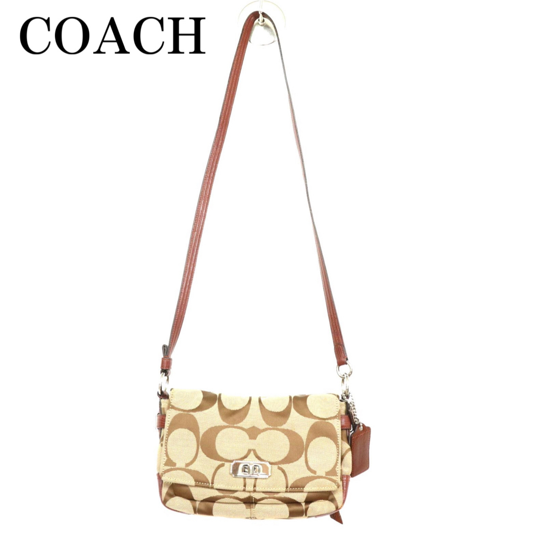 COACH チェルシー シグネチャー ショルダーバッグ