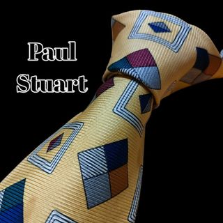 ポールスチュアート(Paul Stuart)の★Paul Stuart★　ポールスチュアート　ライトイエロー系　アメリカ製(ネクタイ)