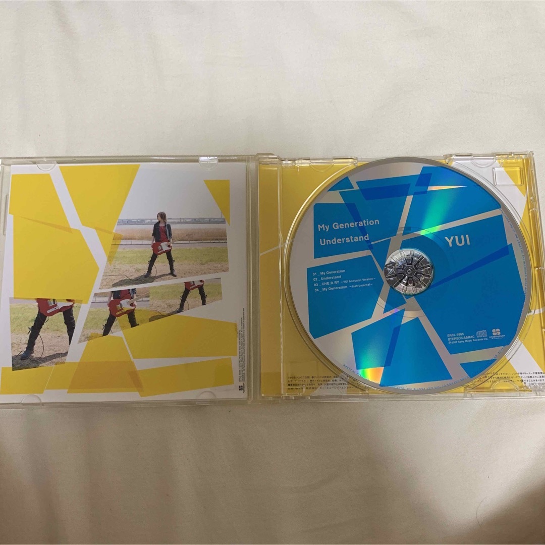 「My Generation/Understand」 YUI  エンタメ/ホビーのCD(ポップス/ロック(邦楽))の商品写真