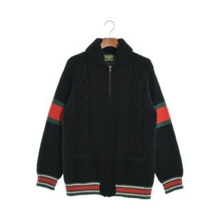 グッチ(Gucci)のGUCCI グッチ ブルゾン（その他） M 黒x緑x赤 【古着】【中古】(その他)