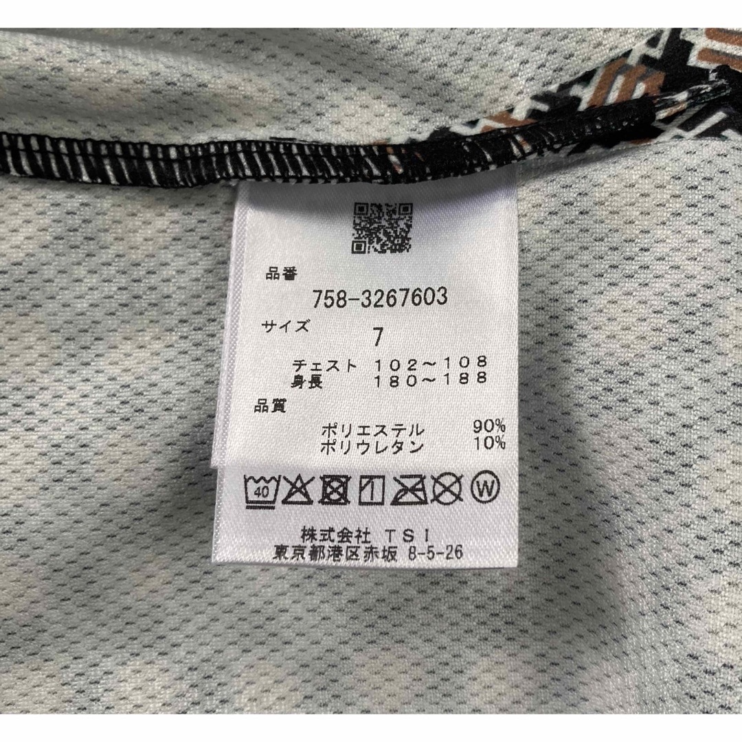 新品 マスターバニー キューブMBE柄 メッシュカットソー(7)3L/黒 最新