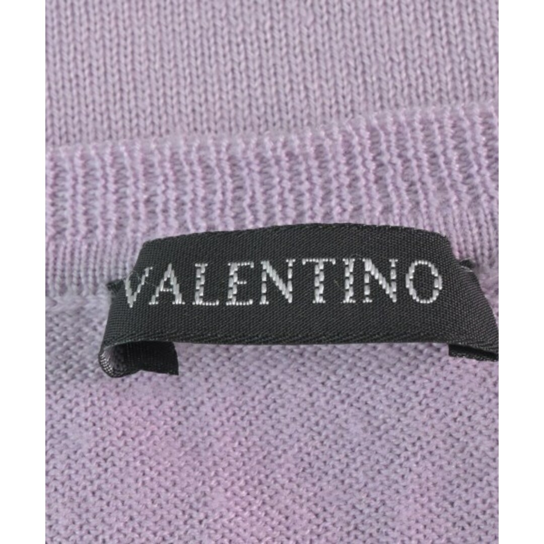 VALENTINO(ヴァレンティノ)のVALENTINO ヴァレンティノ ニット・セーター -(XL位) ピンク系 【古着】【中古】 メンズのトップス(ニット/セーター)の商品写真