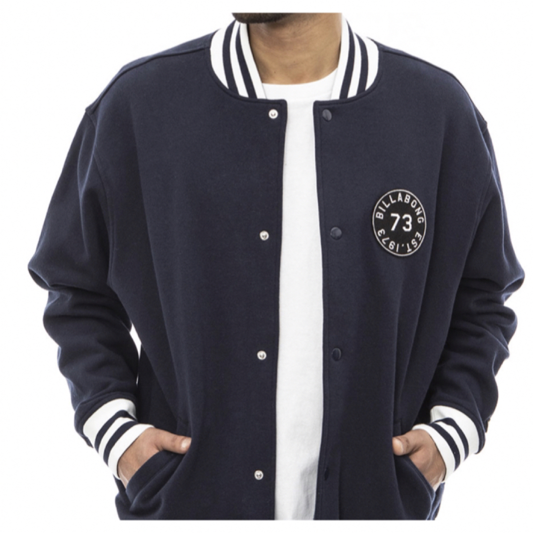 billabong - 新品タグ付き BILLABONG ビラボン スタジャン M 紺