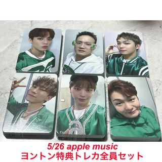 ビートゥービー(BTOB)のBTOB ヨントン トレカ セット apple music 第二弾(アイドルグッズ)