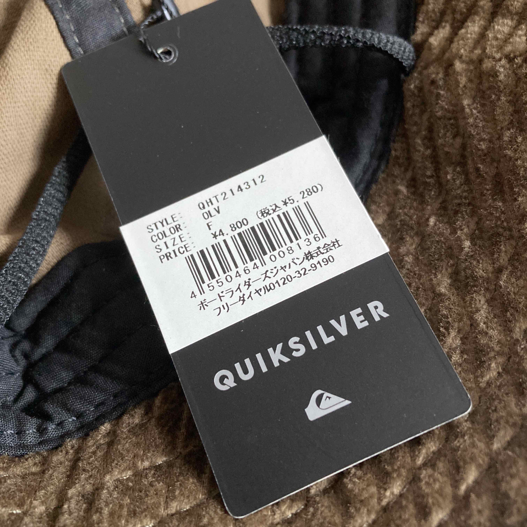 QUIKSILVER(クイックシルバー)の新品 クイックシルバー マウンテンハット 帽子 キャップ オリーブ メンズの帽子(ハット)の商品写真