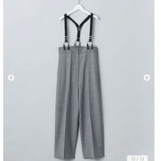 ビューティアンドユースユナイテッドアローズ(BEAUTY&YOUTH UNITED ARROWS)のH　エイチ　 HIGH WAIST SUSPENDERS PANTS 　23ss(カジュアルパンツ)