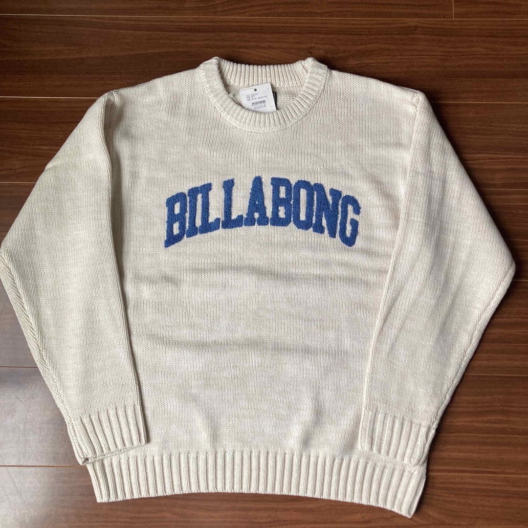 新品 BILLABONG ビラボン オフホワイト セーター M