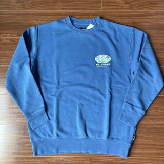 ビラボン(billabong)の新品 BILLABONG ビラボン ブルー トレーナー バックプリント M(スウェット)