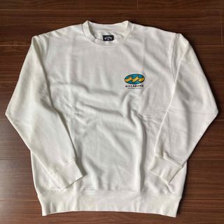 ビラボン(billabong)の新品 BILLABONG ビラボン 白 トレーナー バックプリント XL(スウェット)