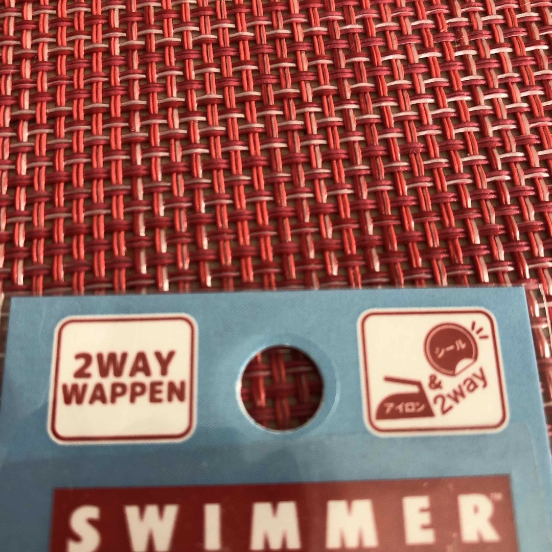 SWIMMER(スイマー)のスイマー　SWIMMER ワッペン ハンドメイドの素材/材料(各種パーツ)の商品写真