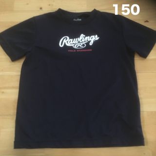 ローリングス(Rawlings)の150 ローリングス　半袖ロゴホワイト(Tシャツ/カットソー)