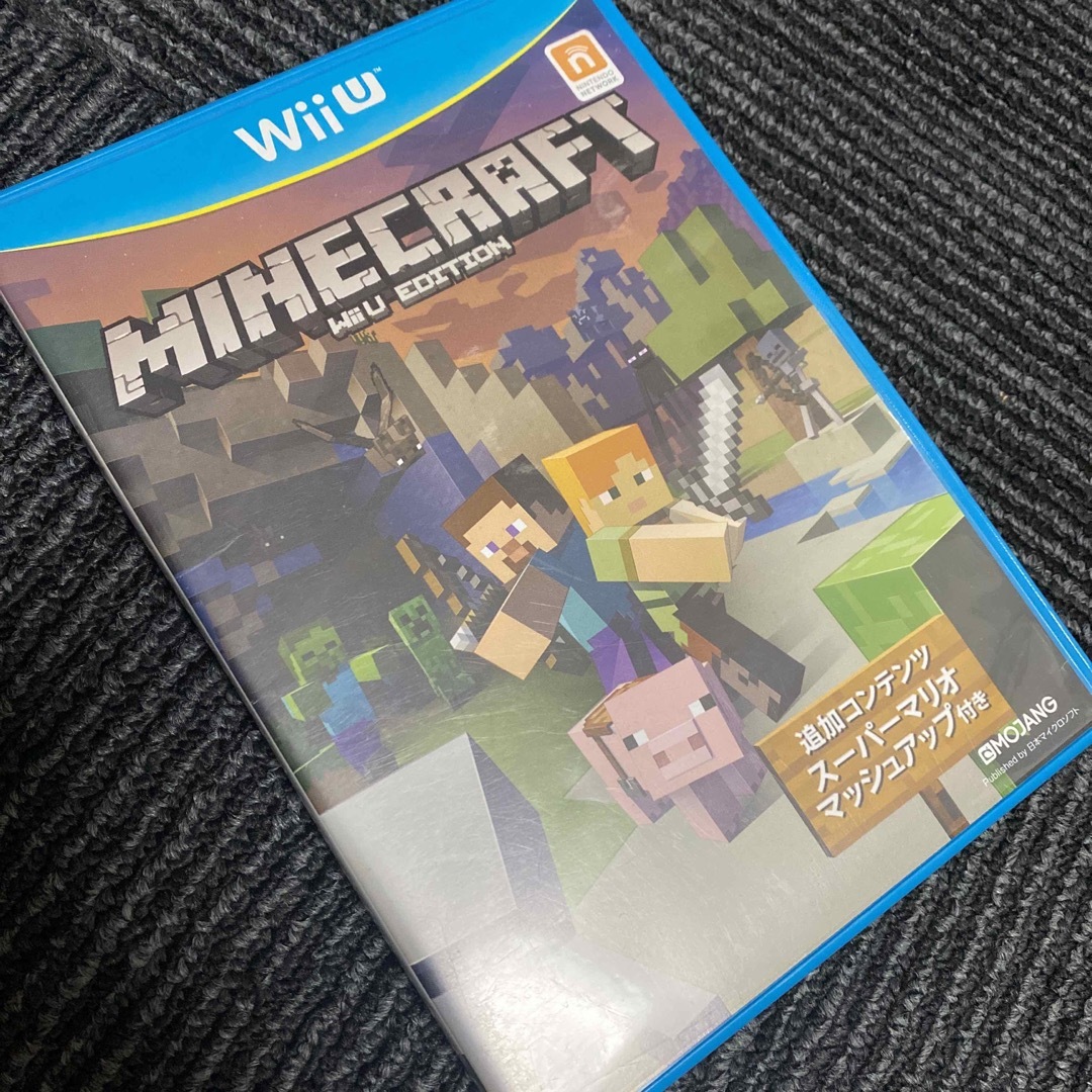 任天堂(ニンテンドウ)のMinecraft： Wii U Edition Wii U エンタメ/ホビーのゲームソフト/ゲーム機本体(家庭用ゲームソフト)の商品写真