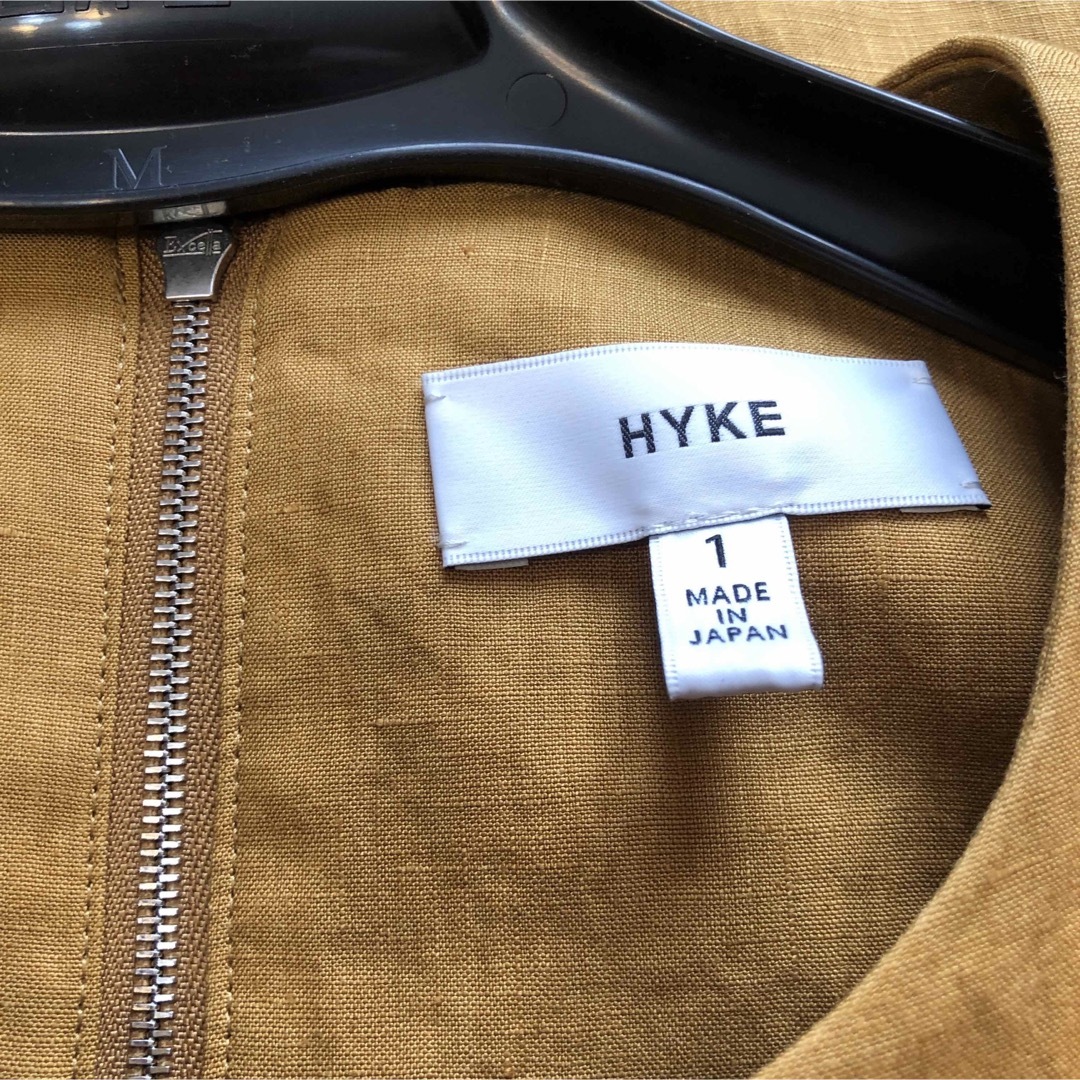 HYKE(ハイク)のハイク　hyke リネンマキシドレス レディースのワンピース(ロングワンピース/マキシワンピース)の商品写真