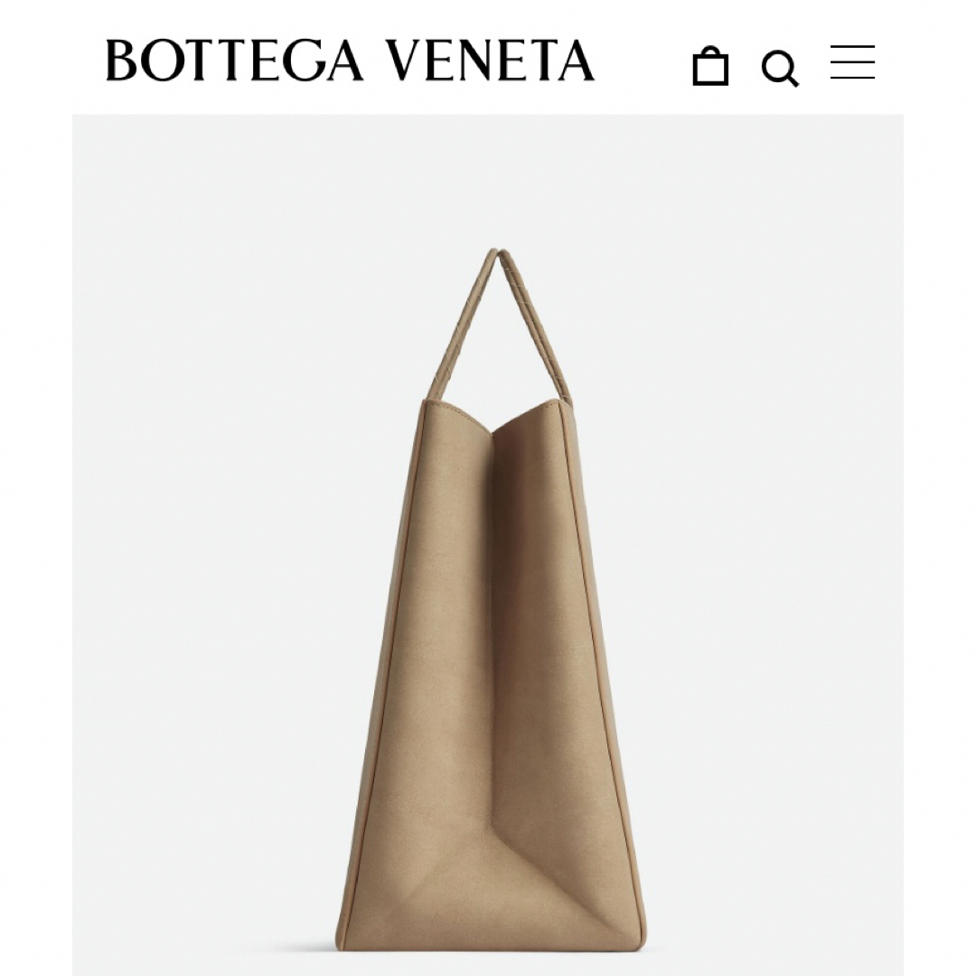 【新品】  BOTTEGA VENETA / ボッテガヴェネタ | 2way イントレチャート ショルダー付き レザー ハンドトートバッグ | ー | グレージュ | レディース