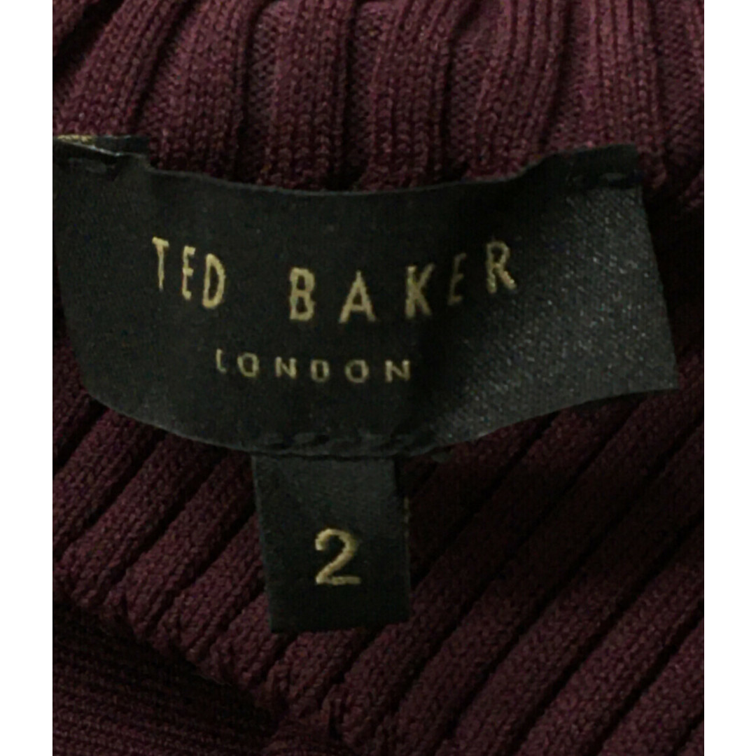 TED BAKER(テッドベイカー)の美品 テッドベーカー TED BAKER 長袖ワンピース    レディース 2 レディースのトップス(ベスト/ジレ)の商品写真