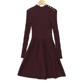 テッドベイカー(TED BAKER)の美品 テッドベーカー TED BAKER 長袖ワンピース    レディース 2(ベスト/ジレ)