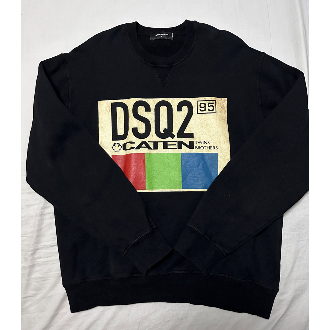 詰替え 【新品】DSQUARED2 ディースクエアード ロゴ トレーナー