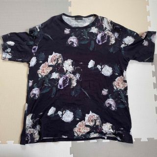 ラッドミュージシャン(LAD MUSICIAN)のLAD MUSICIAN   PAINT FLOWER BIG T-SHIRT(Tシャツ/カットソー(半袖/袖なし))