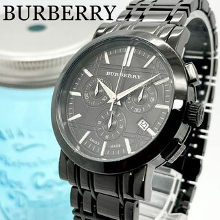 BURBERRY - 91 BURBERRY バーバリー メンズ腕時計 クロノグラフ ノバ