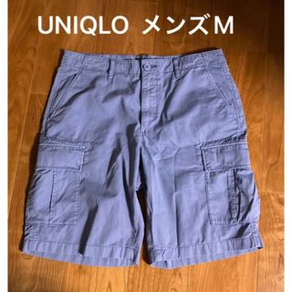 ユニクロ(UNIQLO)のユニクロ　  ショートパンツ　  ブルー  M(ショートパンツ)