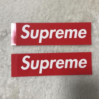 シュプリーム(Supreme)のSUPREME ステッカー 非売品 1枚(ノベルティグッズ)