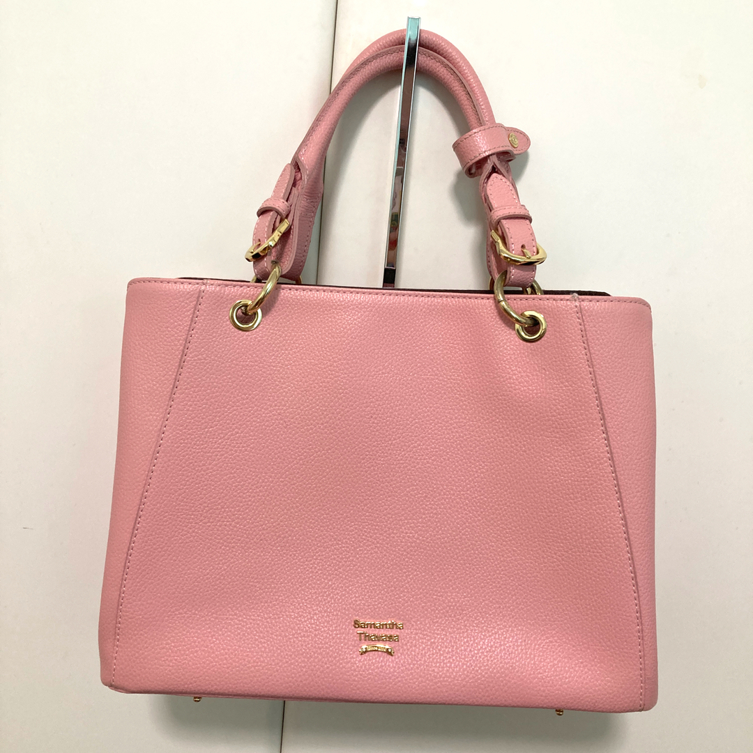 ソフトパープル 【ほぼ新品】サマンサタバサ ショルダーバッグ