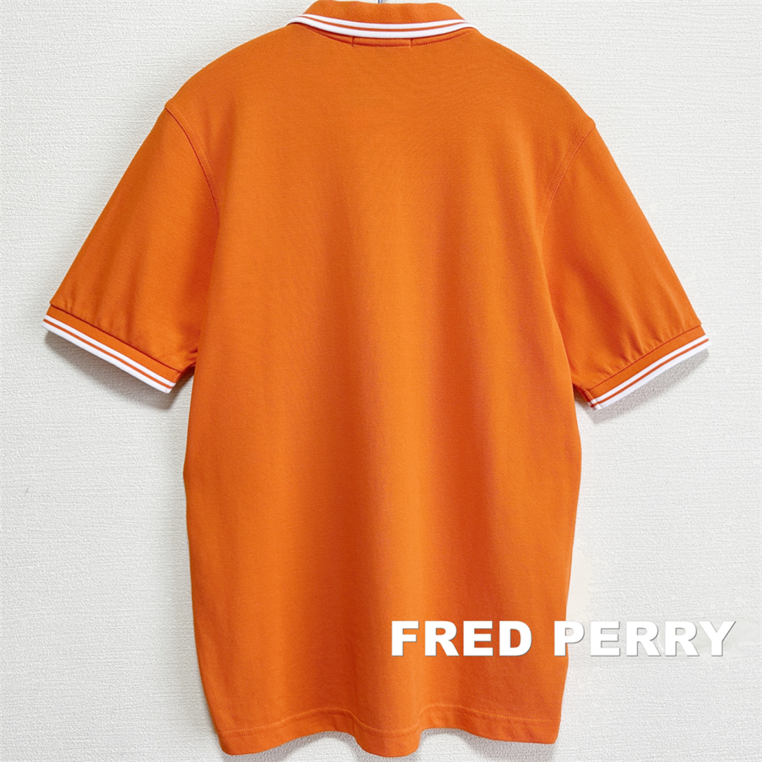 FRED PERRY(フレッドペリー)の【FRED PERRY】フレッドペリー 刺繍ローレルロゴ ティップ ポロシャツ レディースのトップス(ポロシャツ)の商品写真