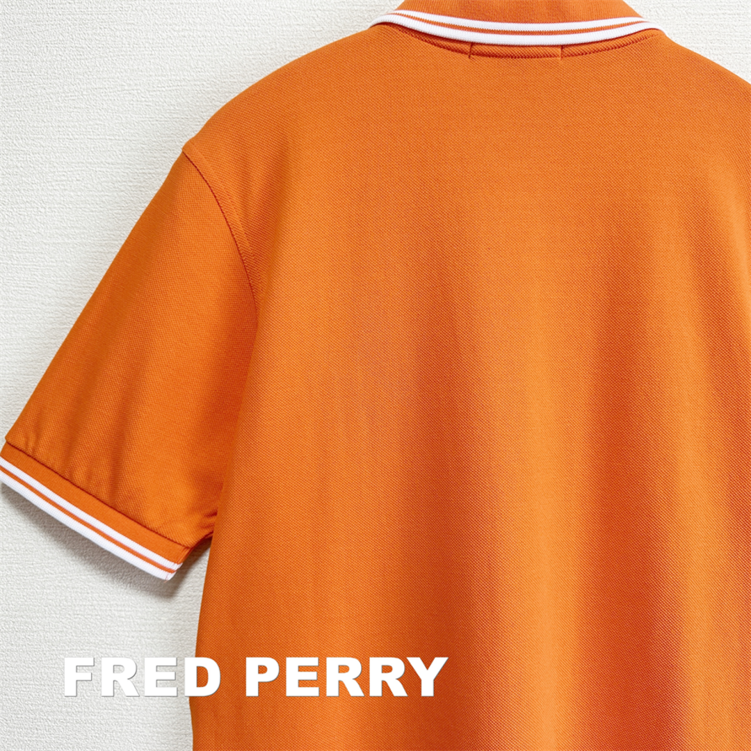 FRED PERRY(フレッドペリー)の【FRED PERRY】フレッドペリー 刺繍ローレルロゴ ティップ ポロシャツ レディースのトップス(ポロシャツ)の商品写真