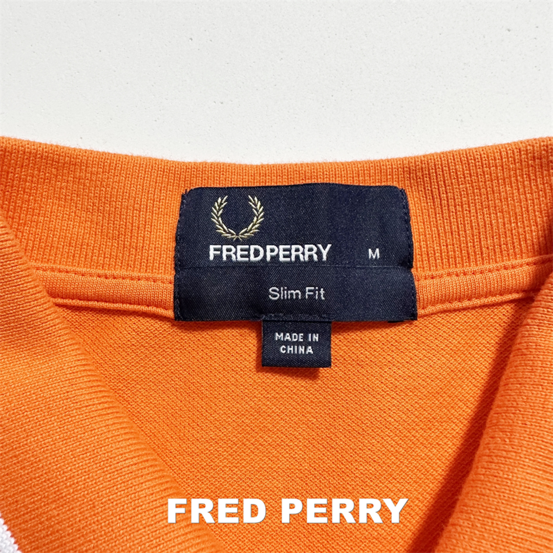 FRED PERRY(フレッドペリー)の【FRED PERRY】フレッドペリー 刺繍ローレルロゴ ティップ ポロシャツ レディースのトップス(ポロシャツ)の商品写真