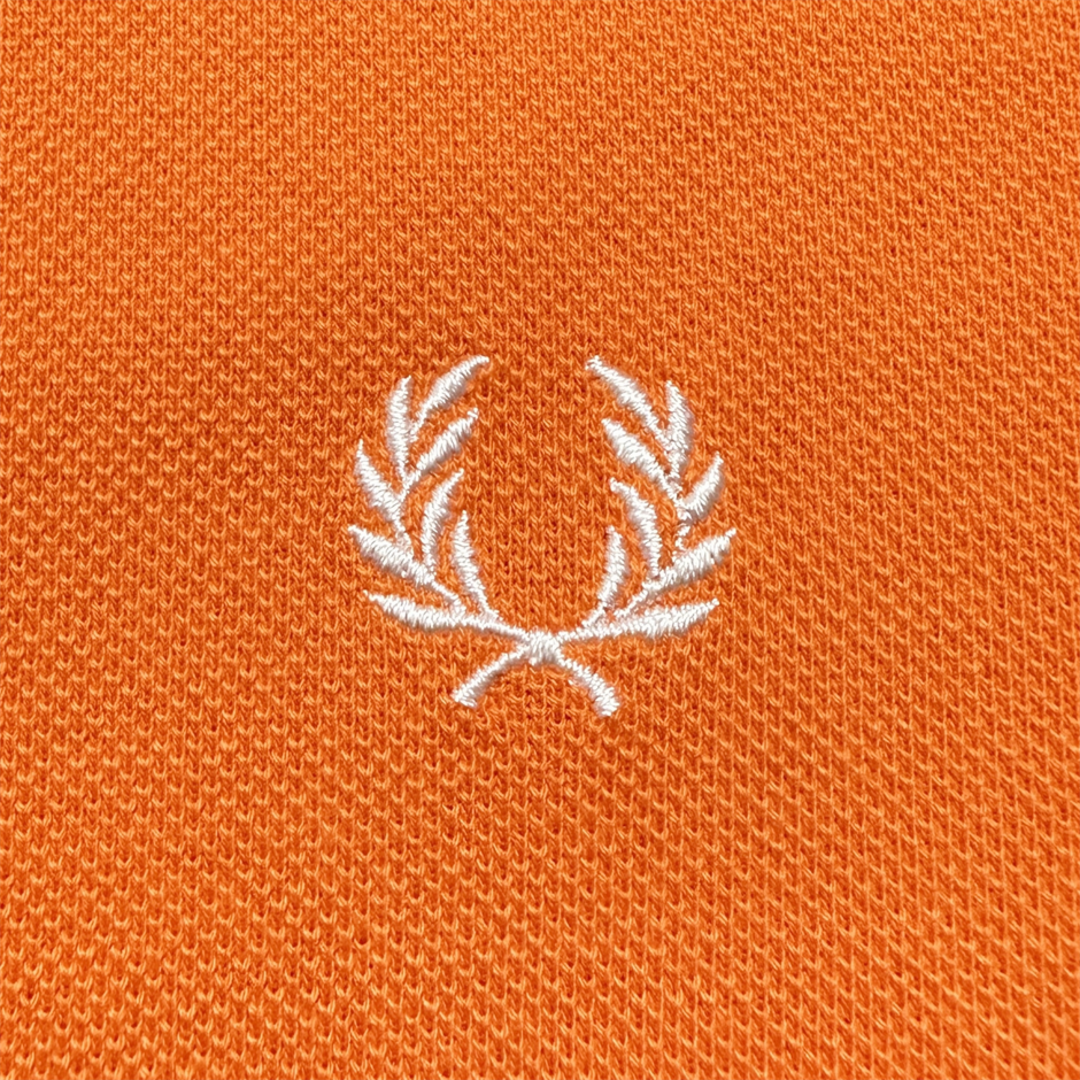 FRED PERRY(フレッドペリー)の【FRED PERRY】フレッドペリー 刺繍ローレルロゴ ティップ ポロシャツ レディースのトップス(ポロシャツ)の商品写真