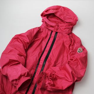 国内 JPタグ MONCLER モンクレール ZANICE GIUBBOTO ナイロンフードジャケット 12anni 152cm/ピンク キッズ ロゴ  【2400013367707】