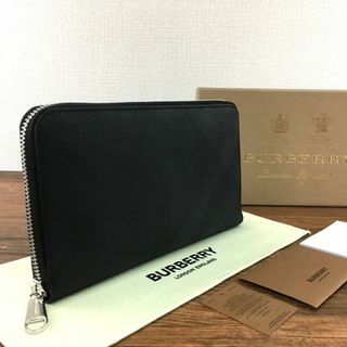 BURBERRY - ✨未使用品✨バーバリー 長財布 ノバチェック 札入れ 本革